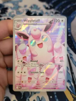 Wigglytuff 105/094 Pokemon Card TCG Phantasmal Flames Holo NM Illustration Rare - Image 1