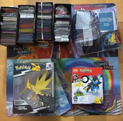 Vintage & Modern Pokemon Accessories Toys Manuals Sleeved Dividers Gold Card - Image 4