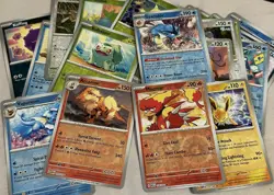 Pokemon 151 Card Bulk Lot 100+ Non Holo, Reverse Holo, Holo, Code Cards & Ex - Image 2