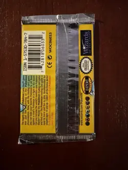 1999 Pokemon Base Set Blastoise Black Triangle Error Booster Pack - Sealed WOTC - Image 2