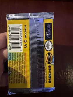 1999 Pokemon Base Set Blastoise Black Triangle Error Booster Pack - Sealed WOTC - Image 5