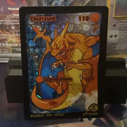 Churizurd 154/151 - Set Hit Holo - Pokidoki First Edition Fan Art- Pokemon - Image 1