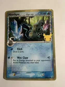 Mimikyu (unplay)SWSH136 Promo - Celebrations Pokemon TCG 2021 Nm/mnt - Image 1