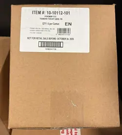 Pokemon TCG - 2025 Trainers Toolkit FACTORY SEALED CASE 6ct - Image 1