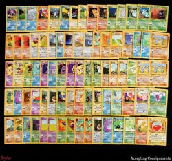 Lot of 285 Pokemon Team Rocket, Pikachu E3 Promo, Jungle, Fossil, Base Set - Image 2
