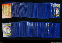 Lot of 285 Pokemon Team Rocket, Pikachu E3 Promo, Jungle, Fossil, Base Set - Image 5