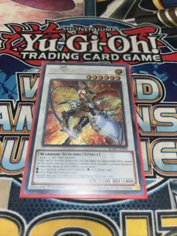 Yugioh Tri-Edge Master BLMR-EN008 Secret Rare 1st Ed - Image 1