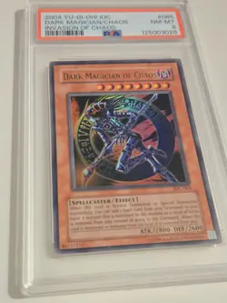 2004 YU-GI-OH! INVASION OF CHAOS IOC-065 Dark Magician Of Chaos PSA 8 - Image 2