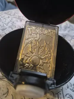 Burger King Gold Charizard Card 23K Gold -Plated with Certificate and Pokeball - Image 2