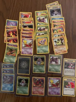 Team Rocket Lot - 42 Cards incl 5 Holo Rares - Pokemon TCG Vintage - Image 1