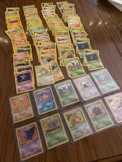 Pokemon Jungle and Pokemon Fossil 1999- Lot of 120 Cards Vintage Cards - Image 2