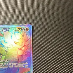 Pokemon Card Garchomp and Giratina GX (247/236) Rainbow Rare Unified Minds - Image 4