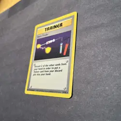 Item Finder 74/102 Base Set Trainer Pokemon Card Unlimited Rare Vintage - Image 2