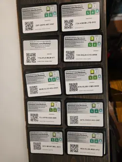 POKEMON TCG LIVE CODE CARDS - 100 Count - Scarlet & Violet *NEVER USED* - Image 1