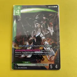 Gundam Card Game Newtype Rising GD01 Gundam Deathscythe GD01-025 LR NM - Image 1