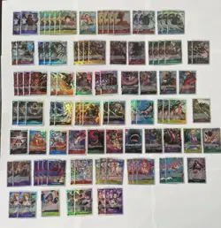 One Piece TCG SR Lot of 100 Super Rare Cards - Mixed Sets NM - Image 1