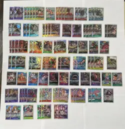 One Piece TCG SR Lot of 100 Super Rare Cards - Mixed Sets NM - Image 2