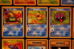 LP/NM (1st edition) COMPLETE Pokemon FOSSIL Set 16-Card COMMON ed w/Kabuto 50/62 - Image 4