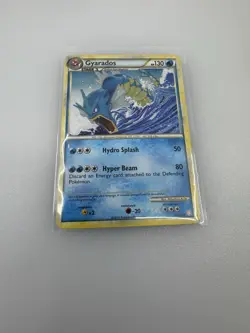 Gyarados Holo Pokemon Card Heart Gold Soul Silver 4/123 TCG 2010 - Image 1