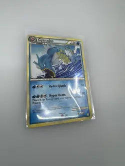 Gyarados Holo Pokemon Card Heart Gold Soul Silver 4/123 TCG 2010 - Image 3