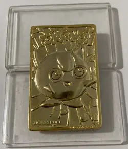 Vintage Pokemon Jigglypuff 23K Gold Plated Trading Card Limited Edition Nintendo - Image 2