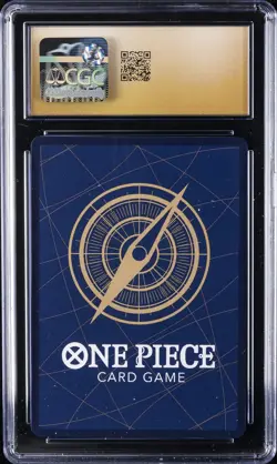 2025 ONE PIECE SCHOOL VOLUME 10 CARDS #OP12-106 TRAFALGAR LAW CGC 10 PRISTINE - Image 2