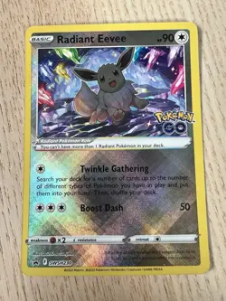 Radiant Eevee SWSH230 SWSH: Sword & Shield Promo Cards Holo - Image 1
