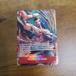 Monkey D. Garp Alt Art OP13-016 - One Piece English Card - Carrying on His Will - Image 1