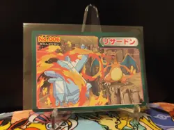 [MP] Pokemon Charizard vs Regice Topsun Battle Card No. 006 Japanese Nintendo - Image 1