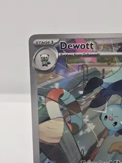 Pokemon Card Dewott 106/086 White Flare Illustration Rare Near Mint - Image 5