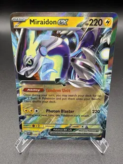 Miraidon ex 028 SV: Scarlet & Violet Promo Cards Holo - Image 1