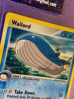 Pelipper, Wailord, Sharpedo, Seaking Rare EX Ruby and Sapphire Set Pokemon Cards - Image 2