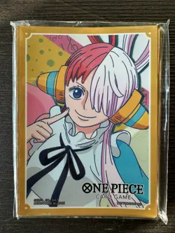 One Piece Uta Official Card Sleeves Protector Promotional Sleeve Ver.2 10pk - Image 2