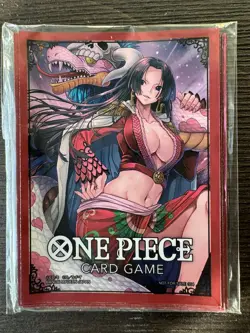 One Piece Boa Hancock Official Card Sleeves Protector Promotional Sleeve 10pk - Image 2