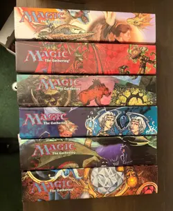 MTG (Magic the Gathering)-Official Ultra Pro Long Box Lot (10 Different Designs) - Image 3