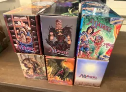 MTG (Magic the Gathering)-Official Ultra Pro Long Box Lot (10 Different Designs) - Image 5