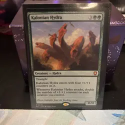 MTG x1 Kalonian Hydra Commander: Bloomburrow Regular NM - Image 1