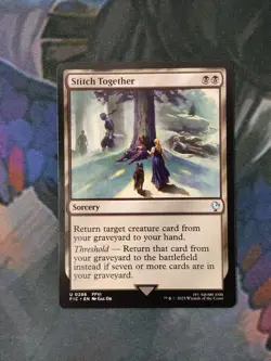 Stitch Together | *% Off 2+ | Final Fantasy | NM | MTG - Image 1