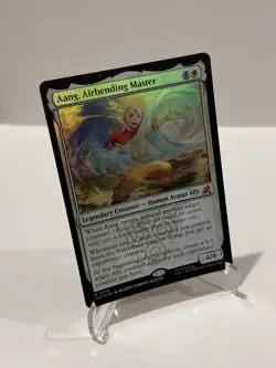 MTG Avatar The Last Airbender Aang, Airbending Master Foil 0074 NM - Image 2