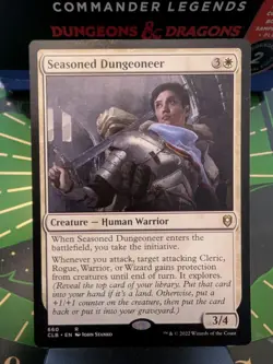 MTG Seasoned Dungeoneer Commander Legends: Battle for Baldur's Gate Regular NM - Image 1