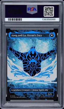 2025 MTG #0359 AANG AND LA, OCEAN'S FURY/AANG, SWIFT SAVIOR PSA 10 - Image 2