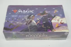 Brand New Sealed Magic The Gathering MTG Double Masters 2022 - Draft Booster Box 744759630476 - Image 1