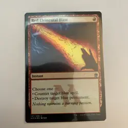 Red Elemental Blast Masters 25 Foil NM+ A25 147/249 - Image 1