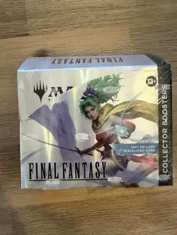 Magic the Gathering Final Fantasy Collector Booster Box New Sealed MTG 12 Packs! - Image 1