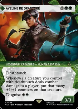 Aveline de Grandpre - Showcase Light Play, English Magic the Gathering MTG Unive - Image 1