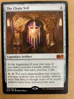 MTG 1x The Chain Veil # 217 Core Set 2015 M15 Magic the Gathering Card x1 NM - Image 1