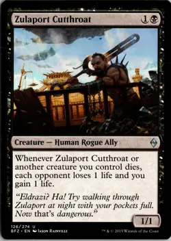 Zulaport Cutthroat Battle for Zendikar #126 Uncommon - Image 1