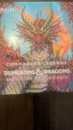 MAGIC COMMANDER LEGENDS DUNGEONS & DRAGONS Battle Baldurs Gate Collector Booster - Image 2