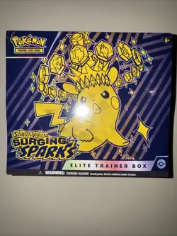 Pokemon TCG: Surging Sparks Elite Trainer Box ETB Factory Sealed Pikachu - Image 1