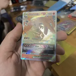 Pokemon TCG Charizard VSTAR Crown Zenith Holo Ultra Rare Card 019/159 - Image 2